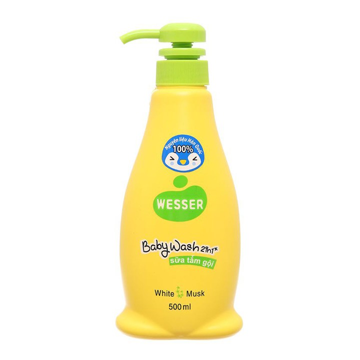 SỮA TẮM GỘI WESSER 500ML - VSB-ST-06