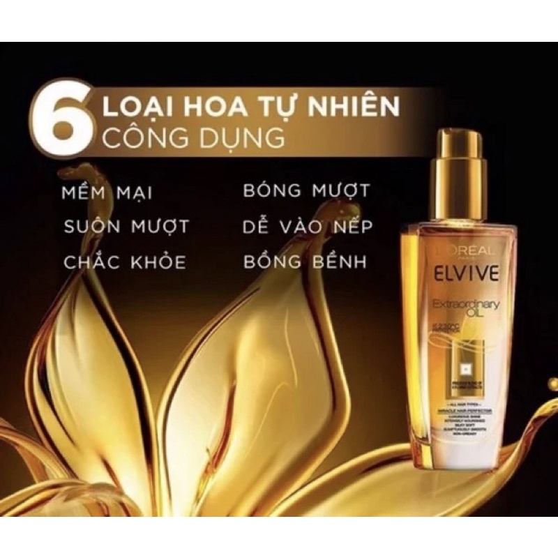 Dầu Dưỡng Tóc L’Oreal Elseve Extraordinary Oil
