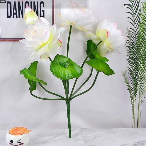 HOA SEN VIỆT CÂY GIẢ HOA LỤA CAO CẤP LIZ64