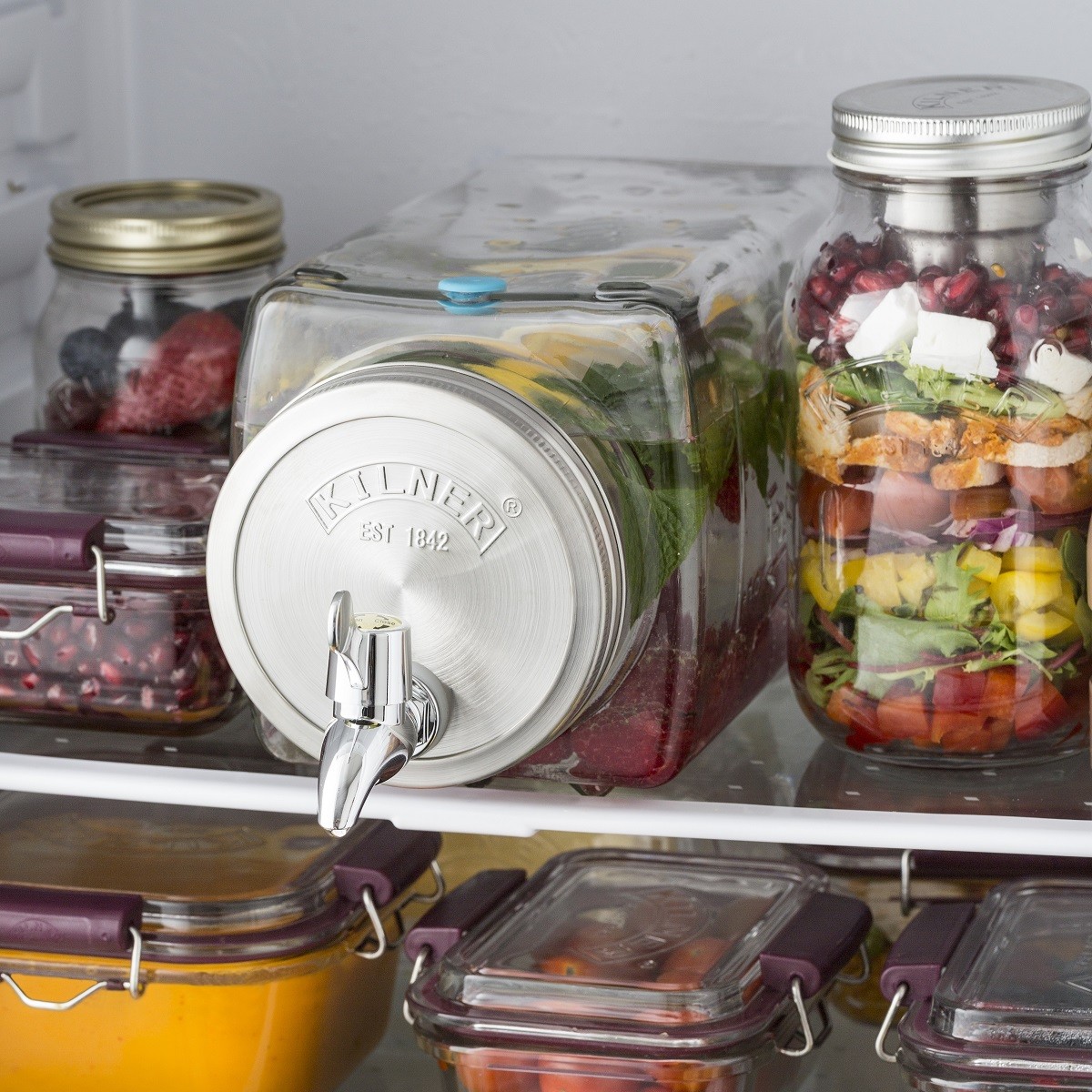 BÌNH NƯỚC THỦY TINH KILNER-FRIDGE 3 LÍT