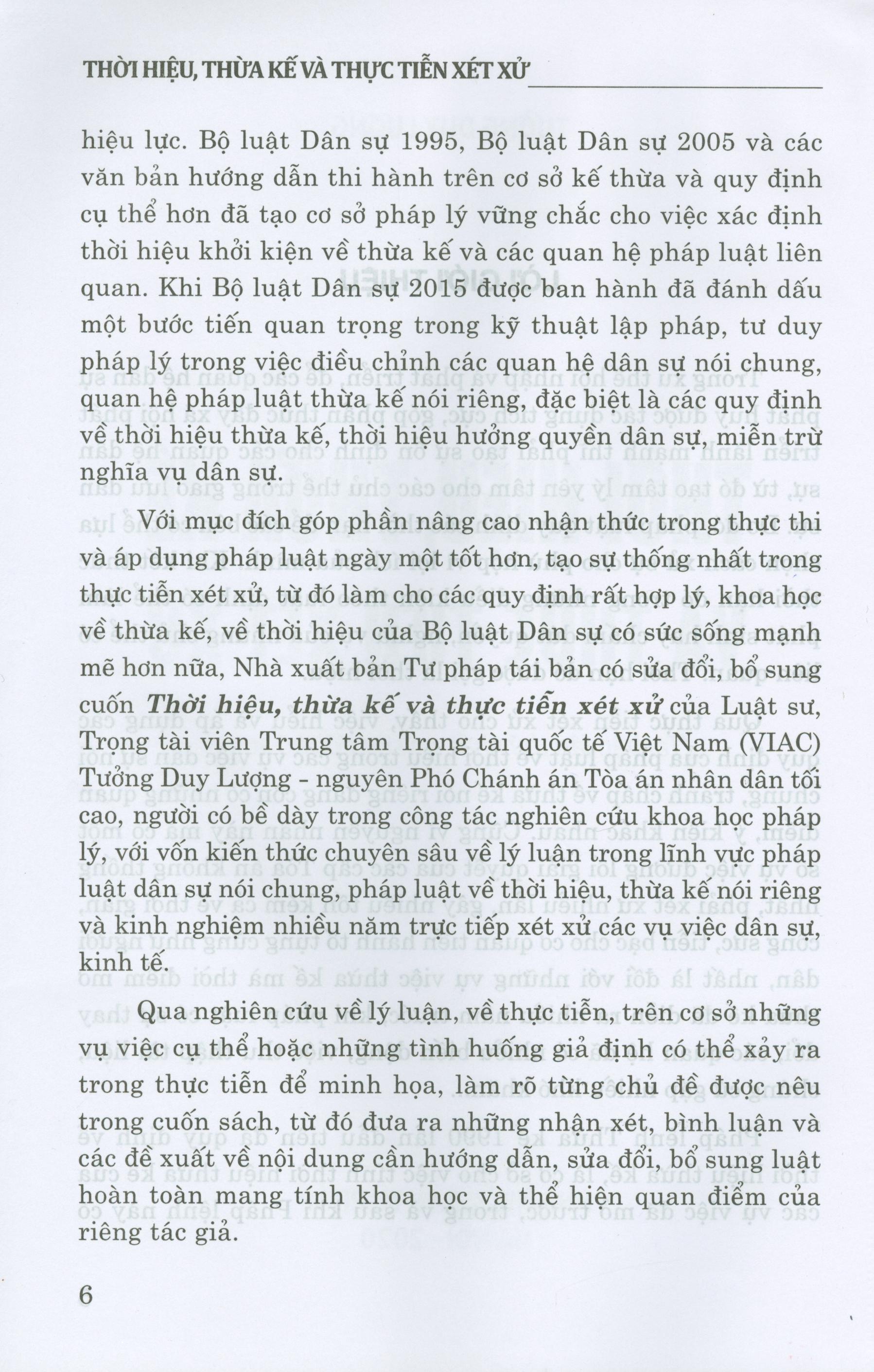 Thời Hiệu Thừa Kế và Thực Tiễn Xét Xử