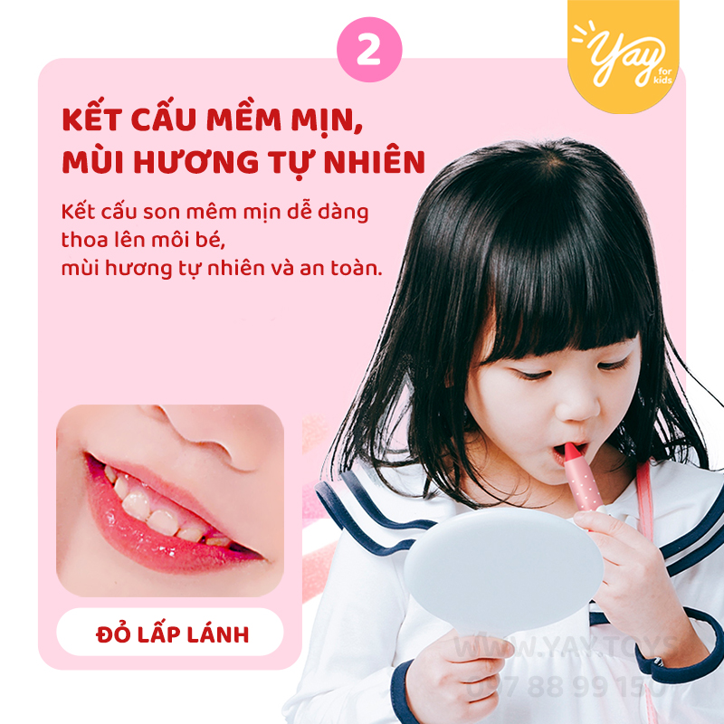 Combo 7 Món Đồ Chơi Trang Điểm Cho Bé 3+ | PINKY