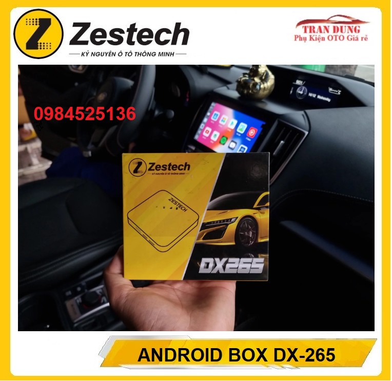 [HÀNG CHÍNH HÃNG] Android Box Zestech Dx265(Tích Hợp Cam Hành Trình,Hỗ Trợ Lái Xe An Toàn).ANDROID BOX Cho Màn Hình Zin TRÊM Ô TÔ