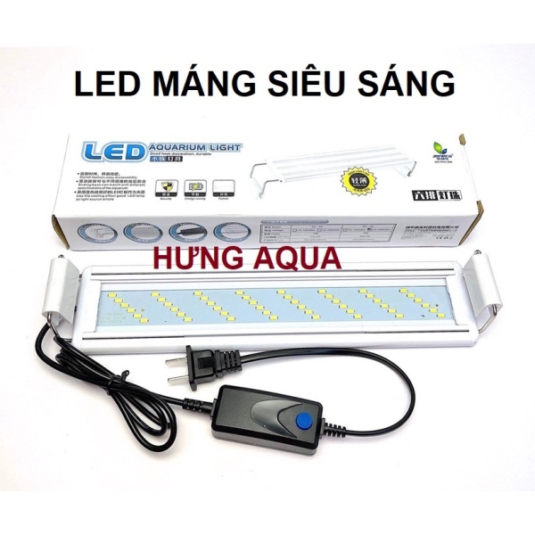 Đèn led Thủy sinh - đèn LED Thủy sinh bể cá mini led siêu sáng cho hồ cá thủy sinh Jeneca cho bể từ 20-70cm