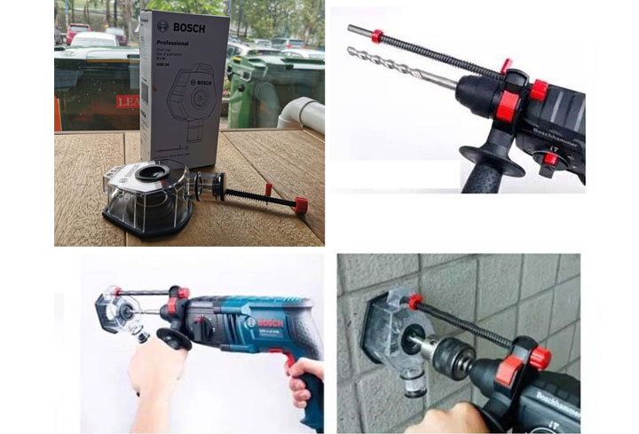 Đầu nối hút bụi máy khoan Bosch GDE 24