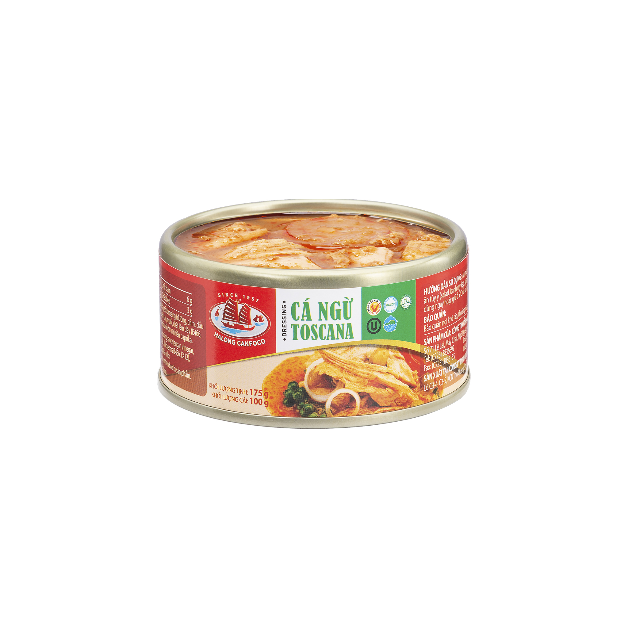 Cá ngừ Toscana 175g - Đồ Hộp Hạ Long