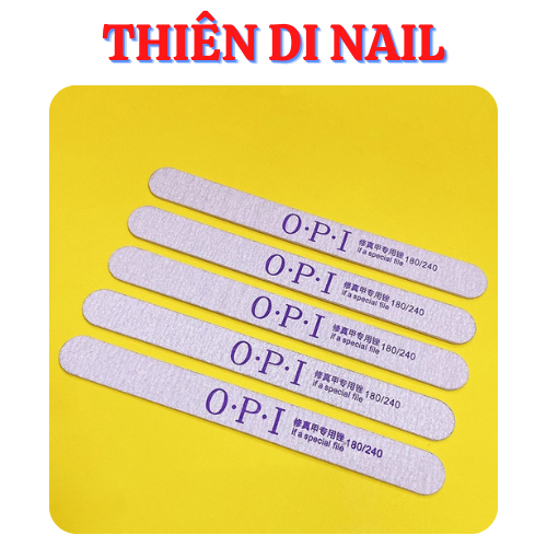 Set 3 chiếc Dũa mỏng OPI - loại mỏng nhất