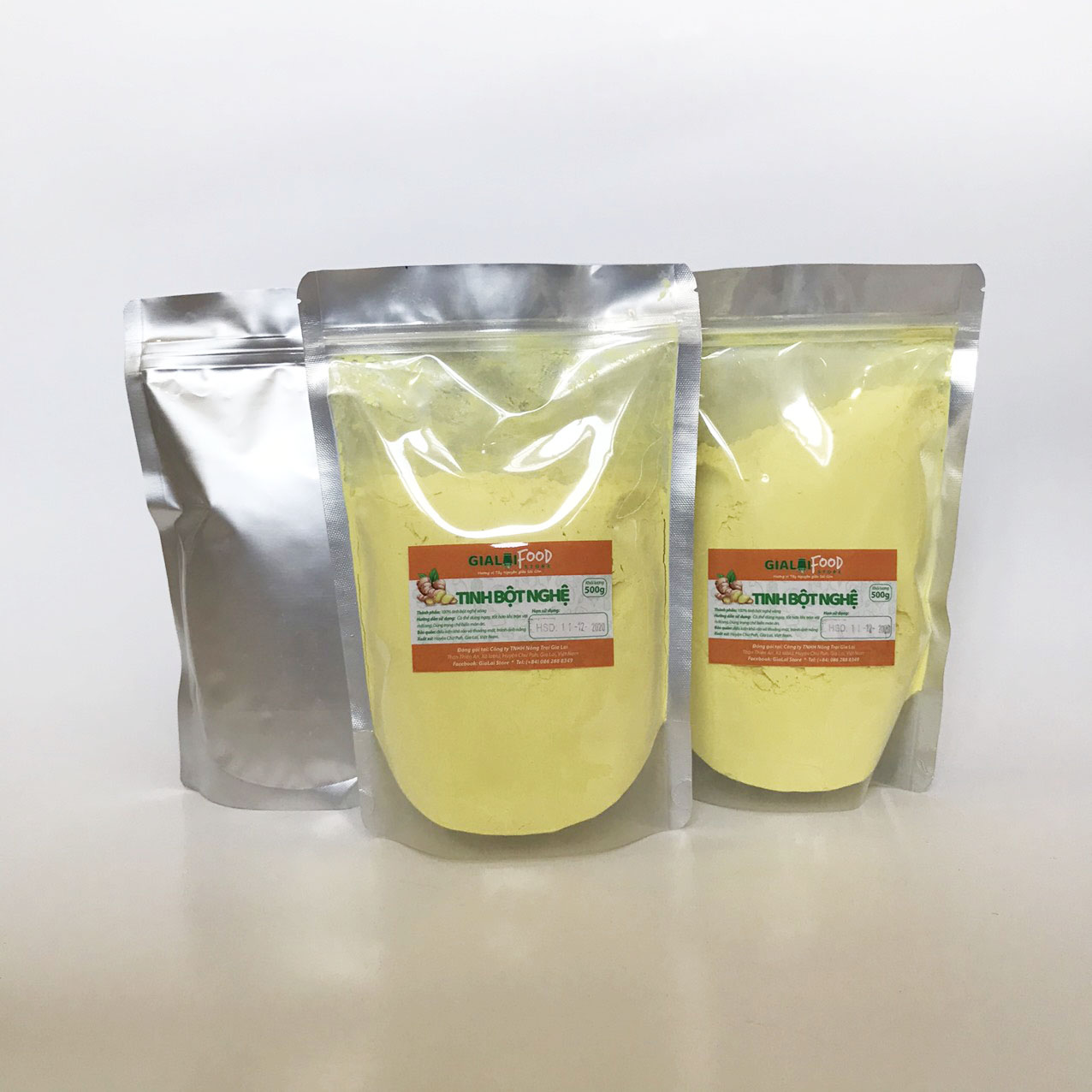 Tinh bột nghệ Gia Lai 500gram
