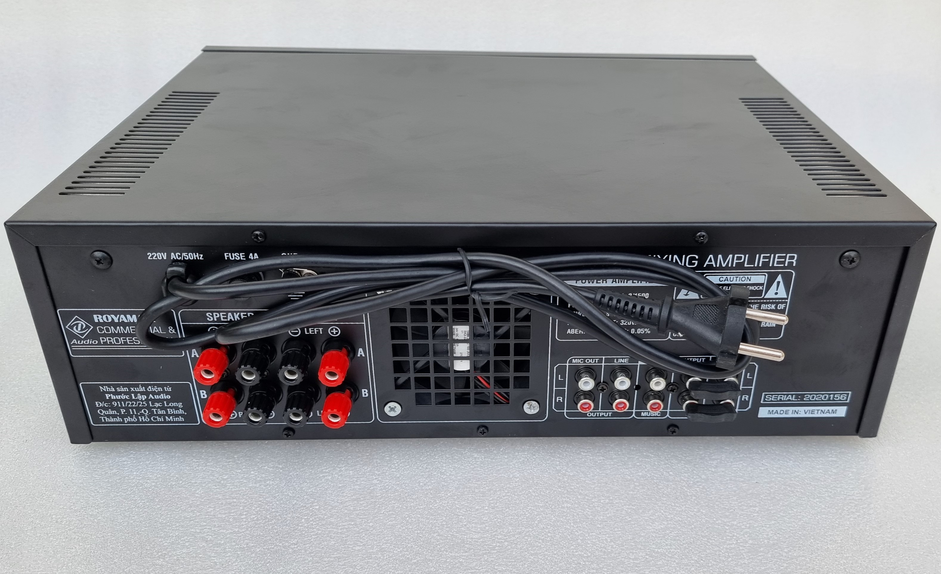 Amplifier karaoke bluetooth Echo Reverb ROYAMAX