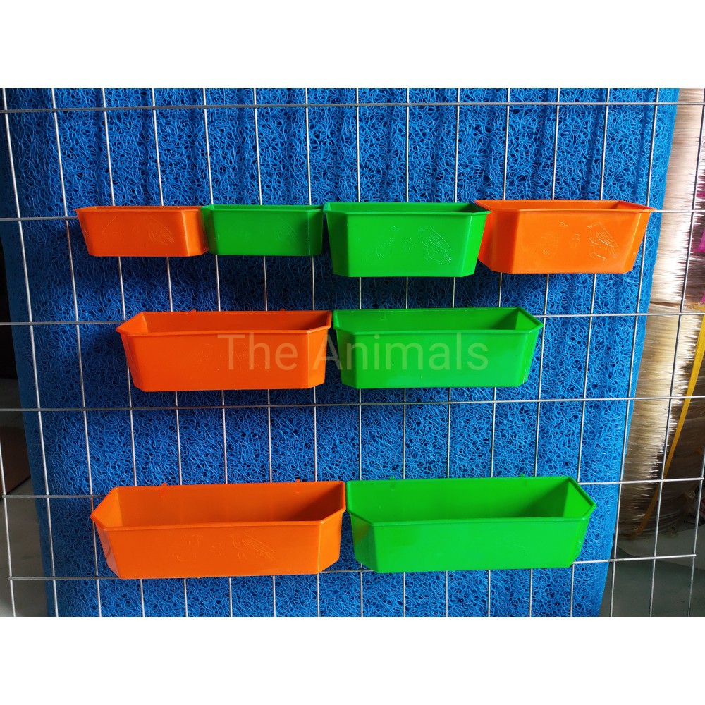 [HCM]Máng ăn máng uống cho vẹt (20x8cm)
