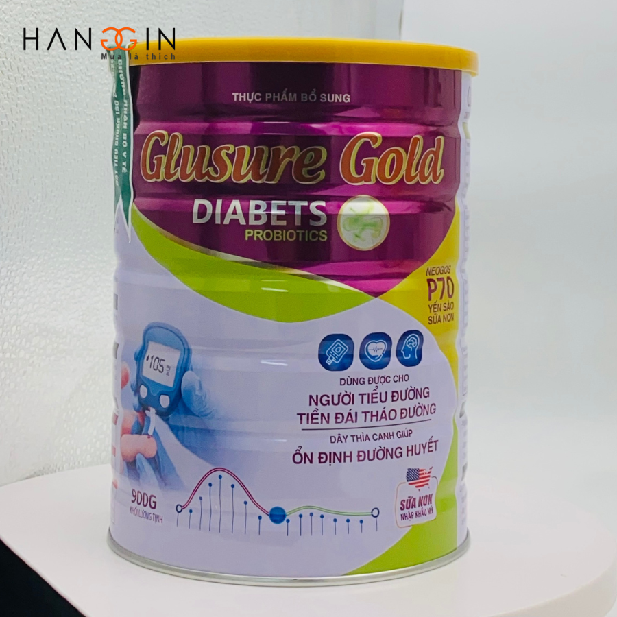 Sữa non tiểu đường Glusure Gold 900G