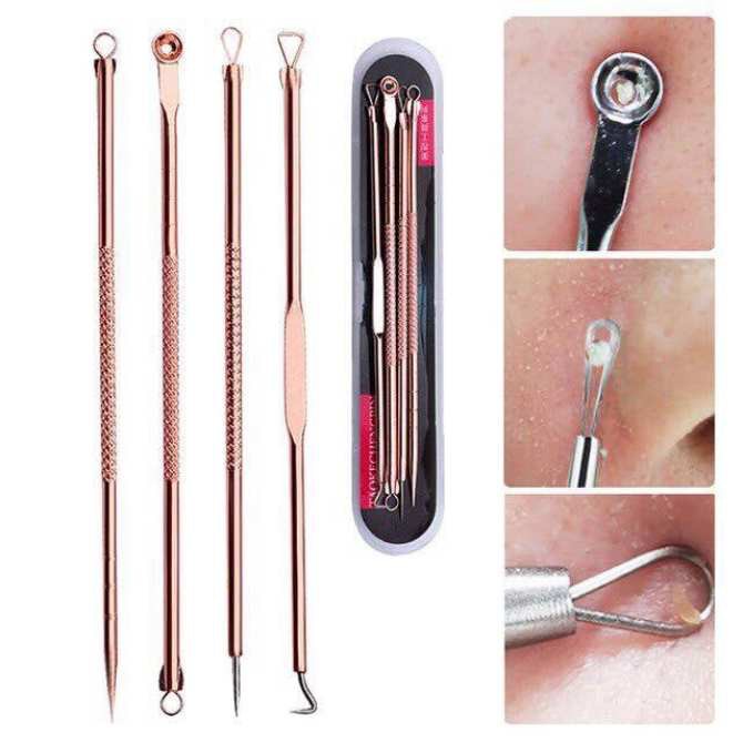 Bộ 4 dụng cụ lấy mụn chuẩn SPA