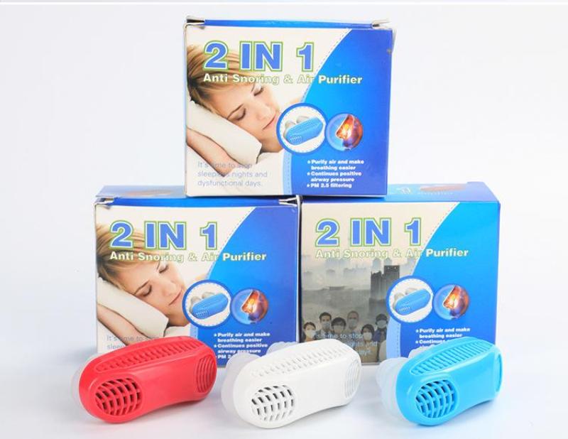 Thiết bị chống ngáy 2in1 - dụng cụ chống ngáy ngủ nhập khẩu