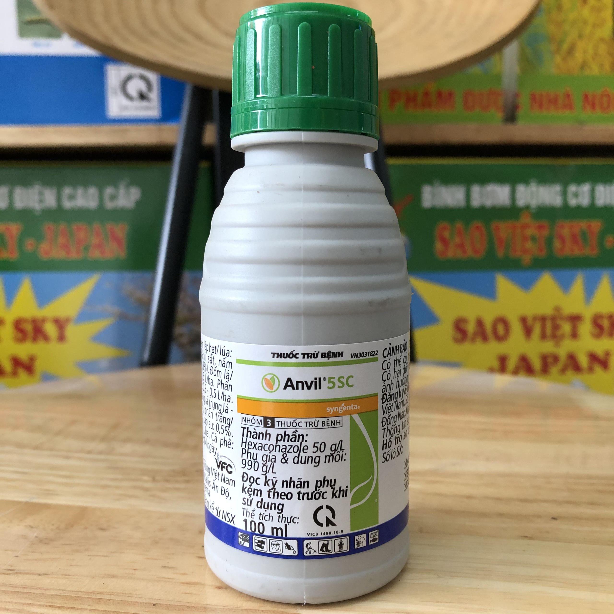 Thuốc trừ nấm bệnh cây trồng anvil 5sc