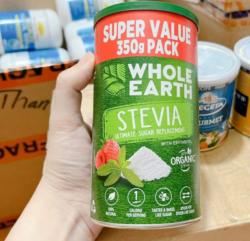 ĐƯỜNG CỎ NGỌT STEVIA ORGANIC SUGARLESS