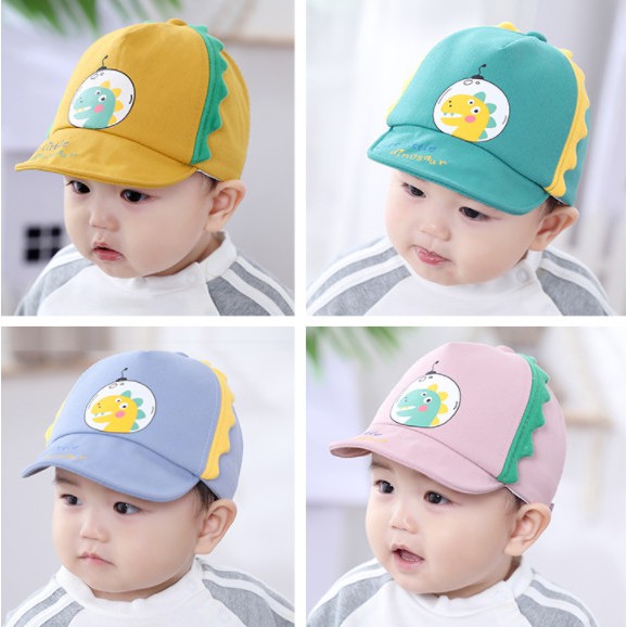 mũ lưỡi trai khủng long cho bé cực yêu