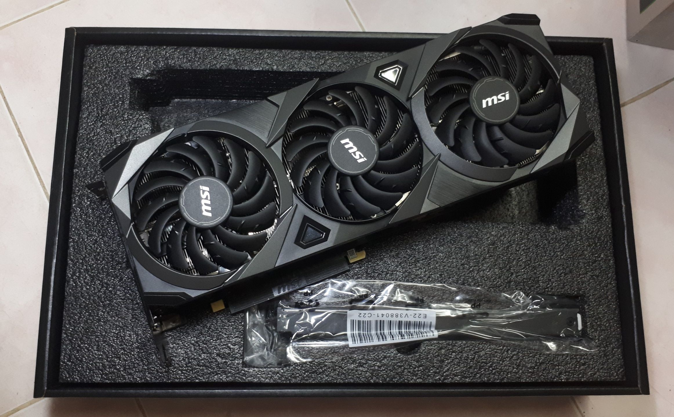 Card màn hình MSI RTX 3070Ti VENTUS 3X