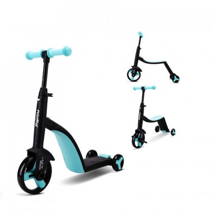 Siêu xe Nadle 3 trong 1 vừa làm xe đạp xe chòi chân xe scooter Joovy TF3 cho bé từ 2 tuổi trở lên