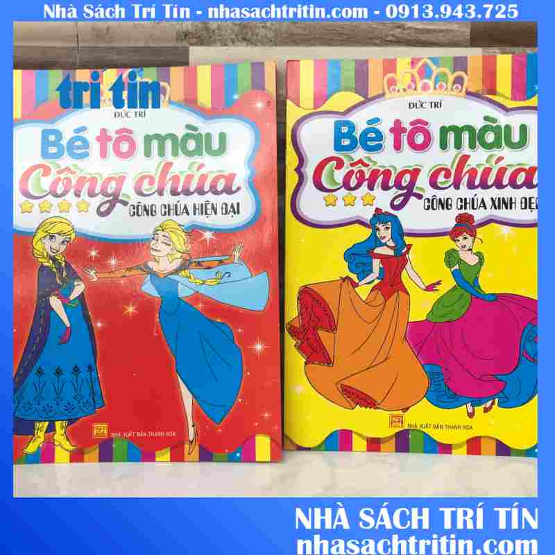 tô màu công chúa (bộ 4 cuốn)