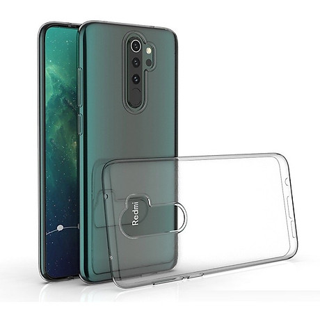 Ốp Lưng Silicon Trong Suốt Cho Xiaomi Redmi Note 8 Pro