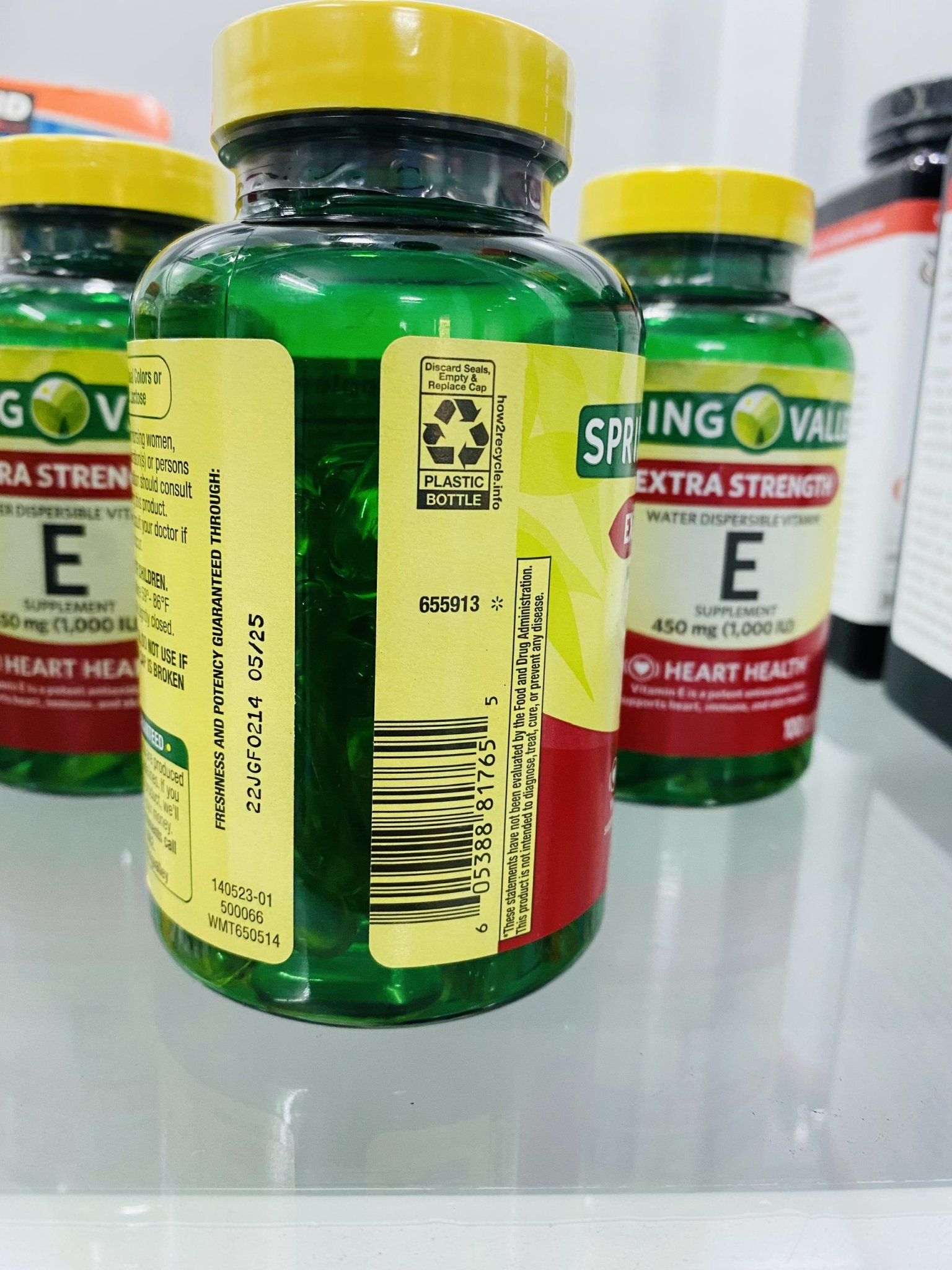 Viên Uống Spring Valley Extra Strength Vitamin E 450mg (1000IU) 100 viên