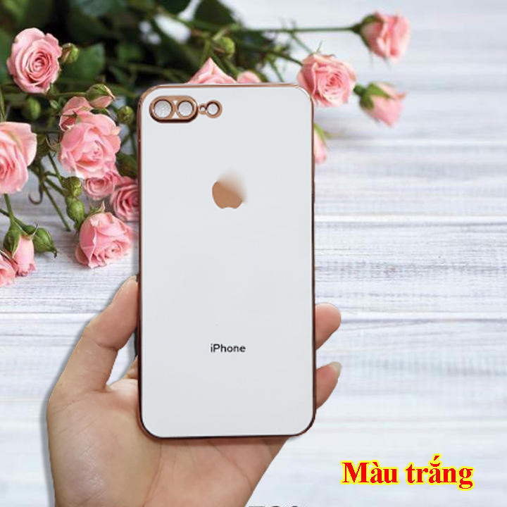 Ốp iphone 7 Plus - Ốp lưng iphone 8 Plus - Ốp lưng dẻo kiểu dáng iphone 12 sang trọng, lên đời cho iphone 7 plus sang iphone 12 chỉ 3 giây - Ốp lưng giả iphone 12 cho 7 plus