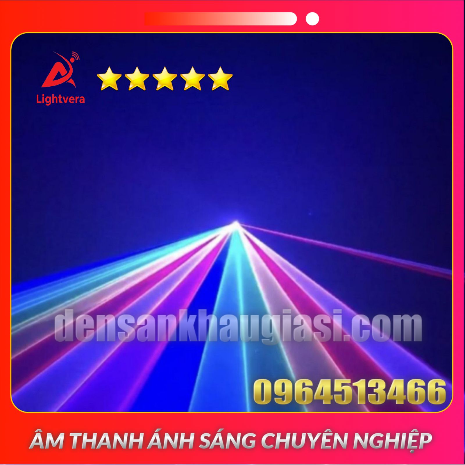 Đèn Laser Quét Tia RGB 500