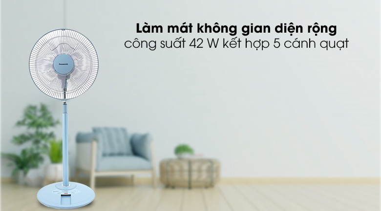 Quạt cây Panasonic F-308NHB 42W ( BLUE)