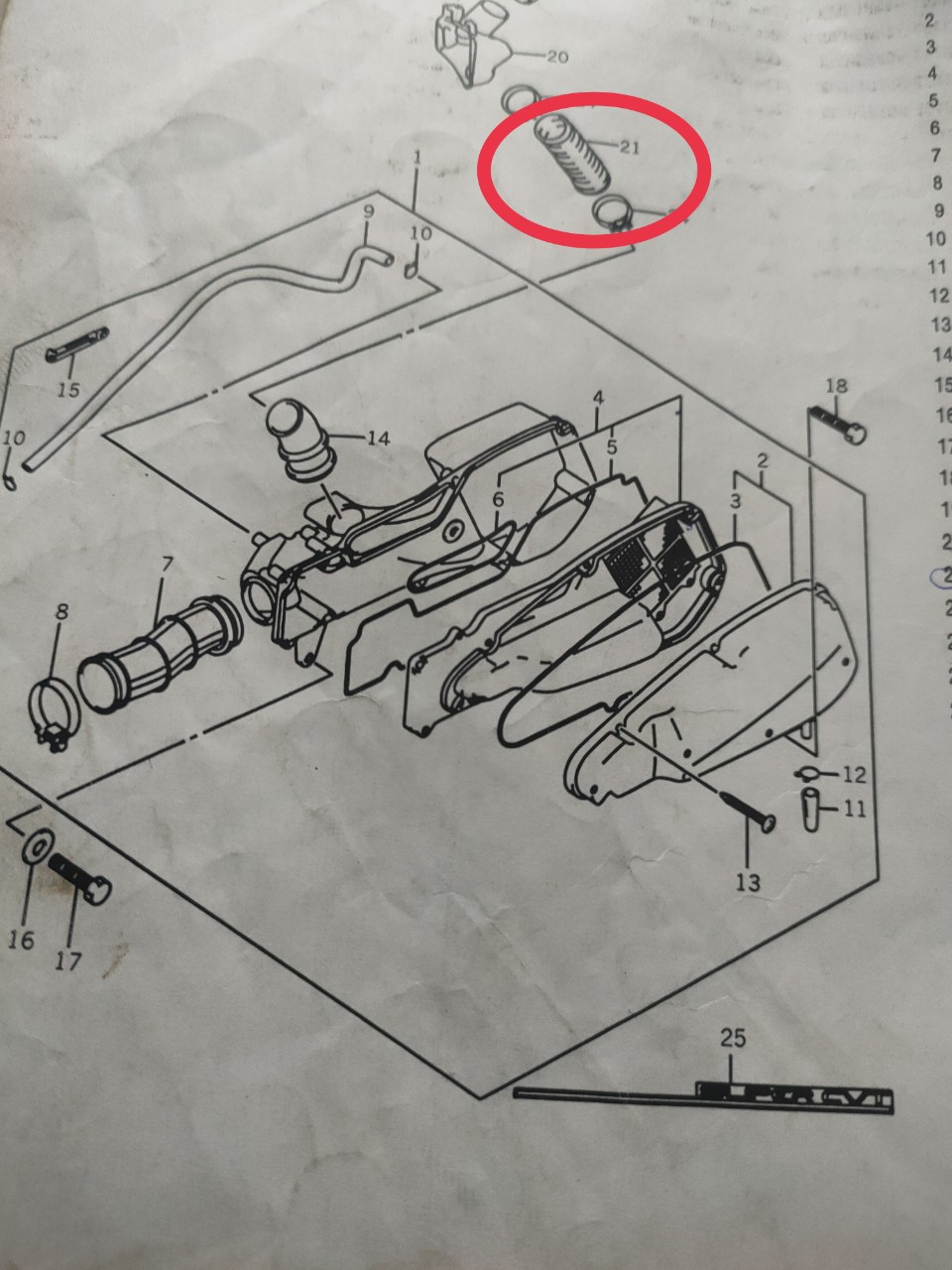 Khớp nối pô e Hayate 125