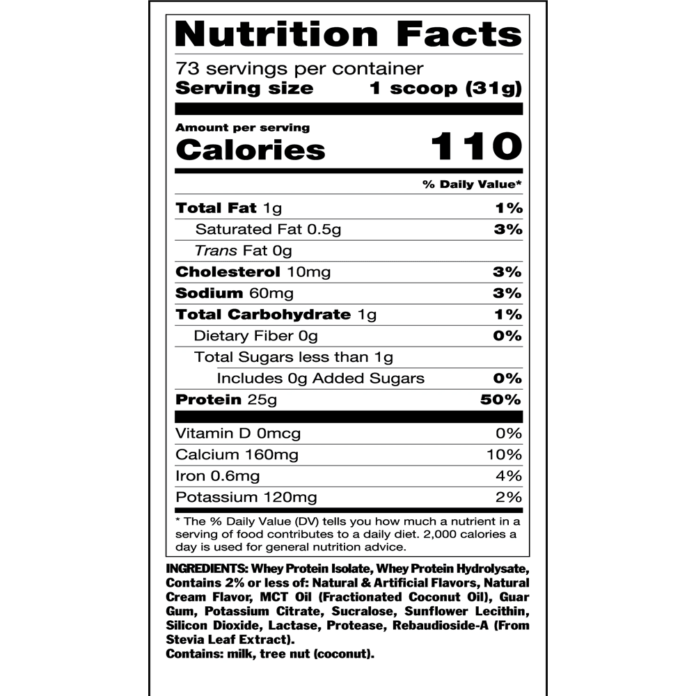 [CHÍNH HÃNG] ISO SURGE Mutant 5 LBS Hydrolyzed Whey Protein Isolate (2.27KG), 76 SERVINGS