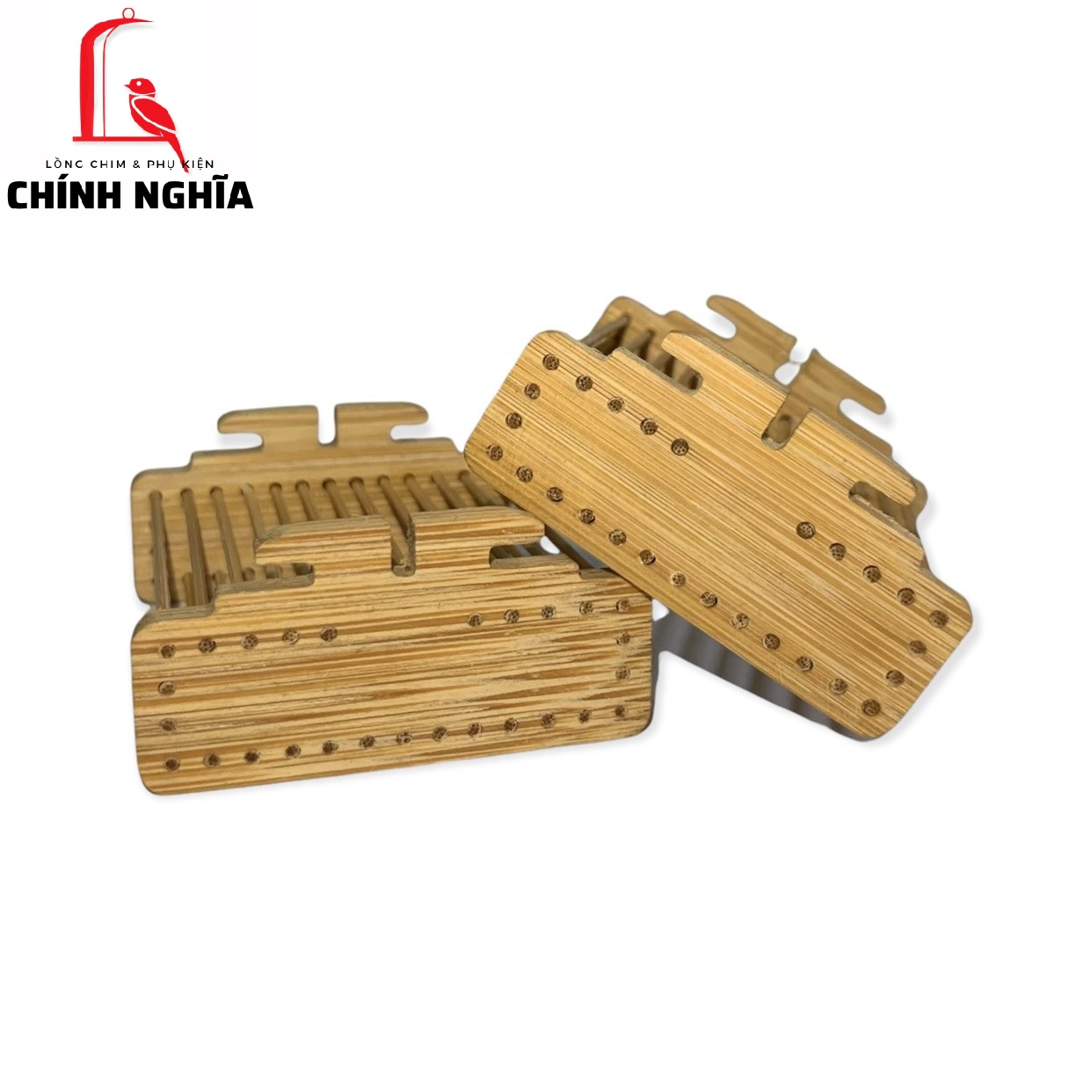 Rọ đựng cào cào/dế cho chim bằng tre, hàng đẹp cao cấp [Phụ kiện lồng chim đẹp]