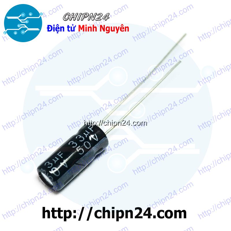 Tụ hóa 33uf 50v