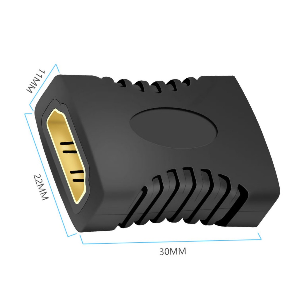Đầu nối dài HDMI 2 đầu cái (Loại tốt) _TKDN