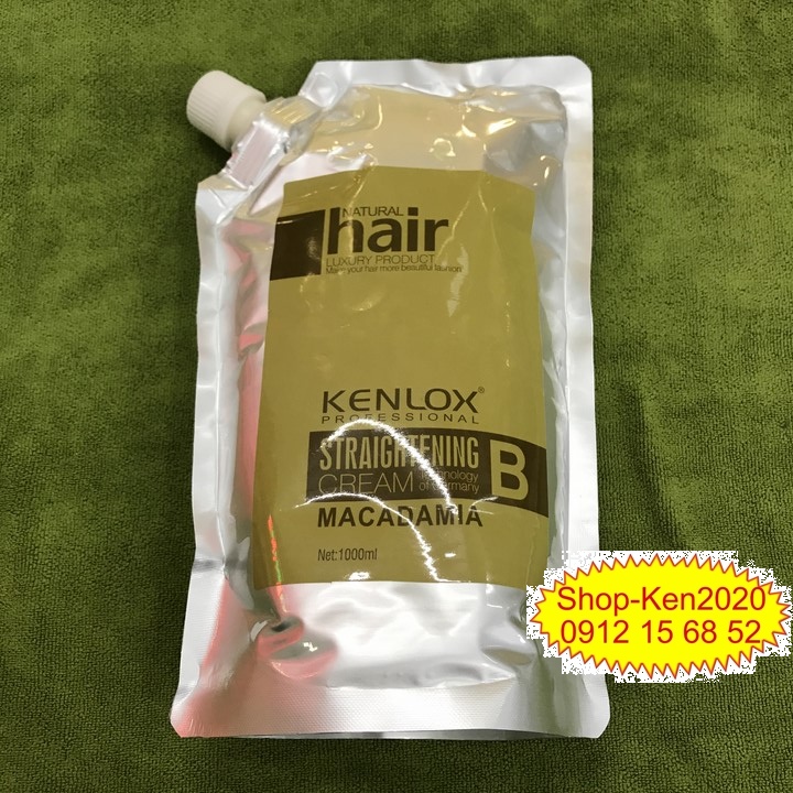 Kem duỗi tóc thơm Kenlox (1000ml x2)