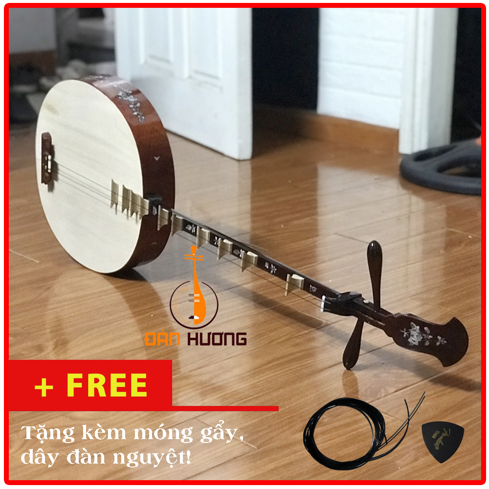 Đàn Nguyệt DN129 + Combo khuyến mãi ( bao da 3 lớp + móng gảy + dây sơ cua)