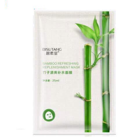 Mặt nạ giấy dưỡng da mụn cấp ẩm thải độc Bisutang