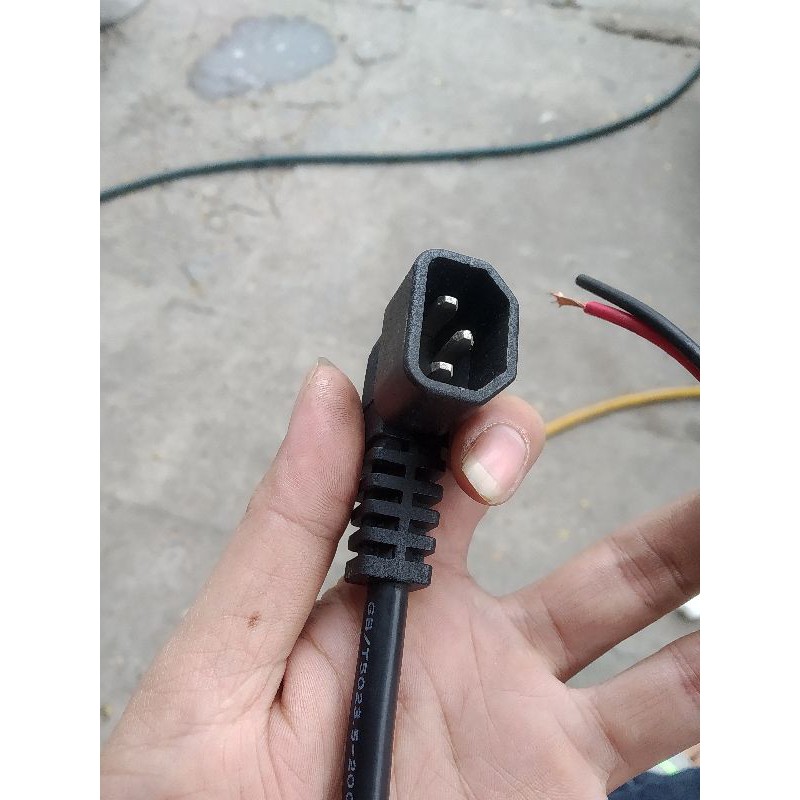 Dây nguồn xe đạp điện ( dây đực )