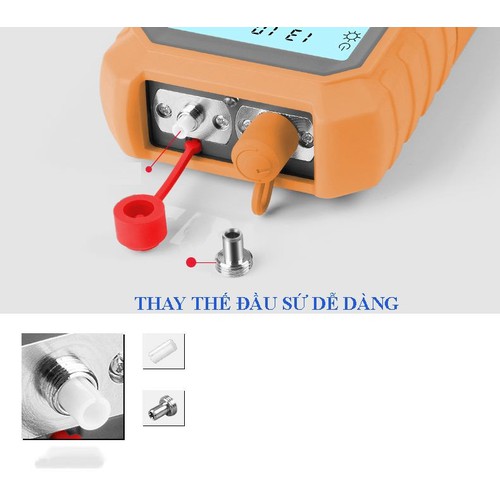 Combo 5 Bộ đầu chụp sắt sứ bút soi & máy đo quang