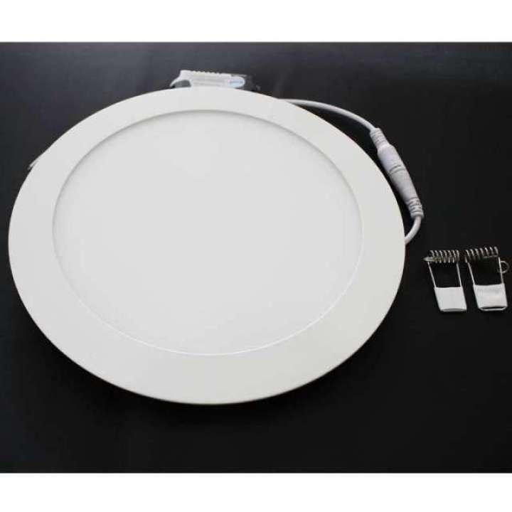 [HCM]Bộ 10 đèn Led âm trần siêu mỏng 9w - BH: 12 tháng (Trắng/Vàng/3Màu)