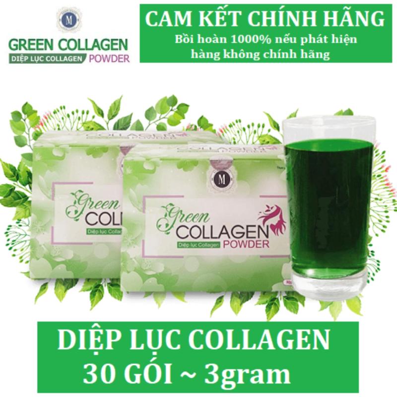 Diệp Lục Collagen (Hộp 30 gói)