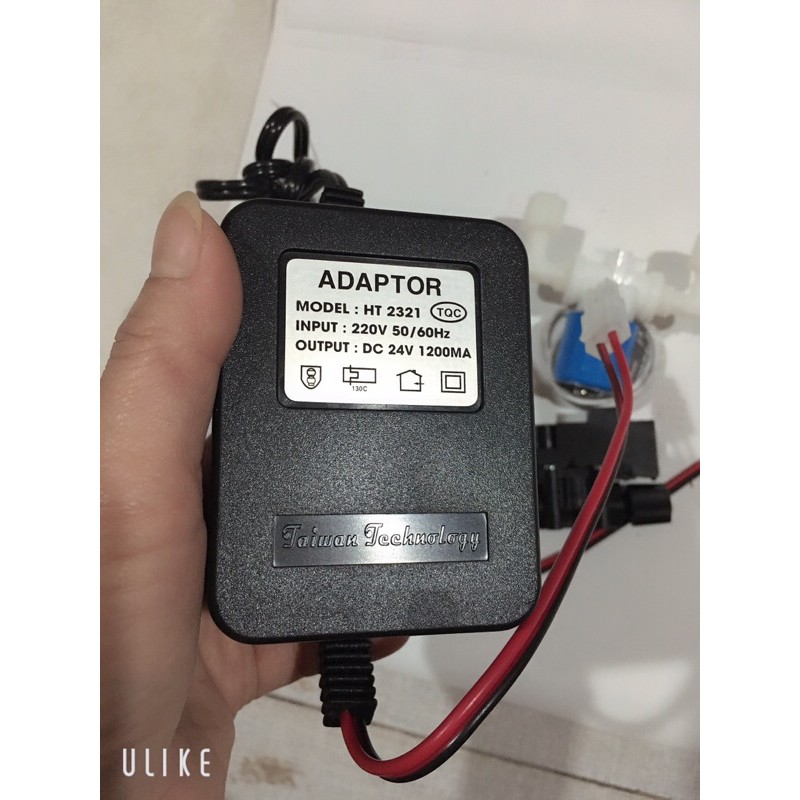 Adapter 24v Van Áp Cao Van Điện Từ  và dây nối