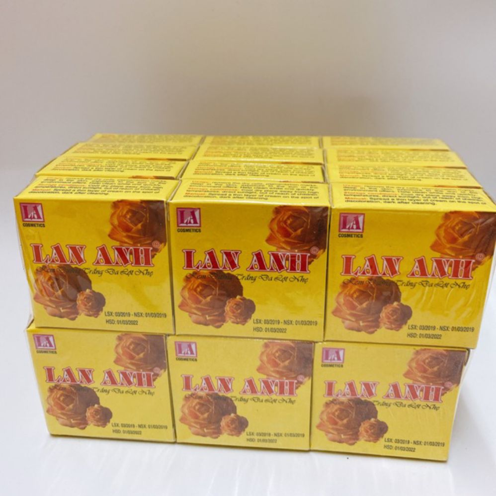 12 hộp kem lột nhẹ lan anh
