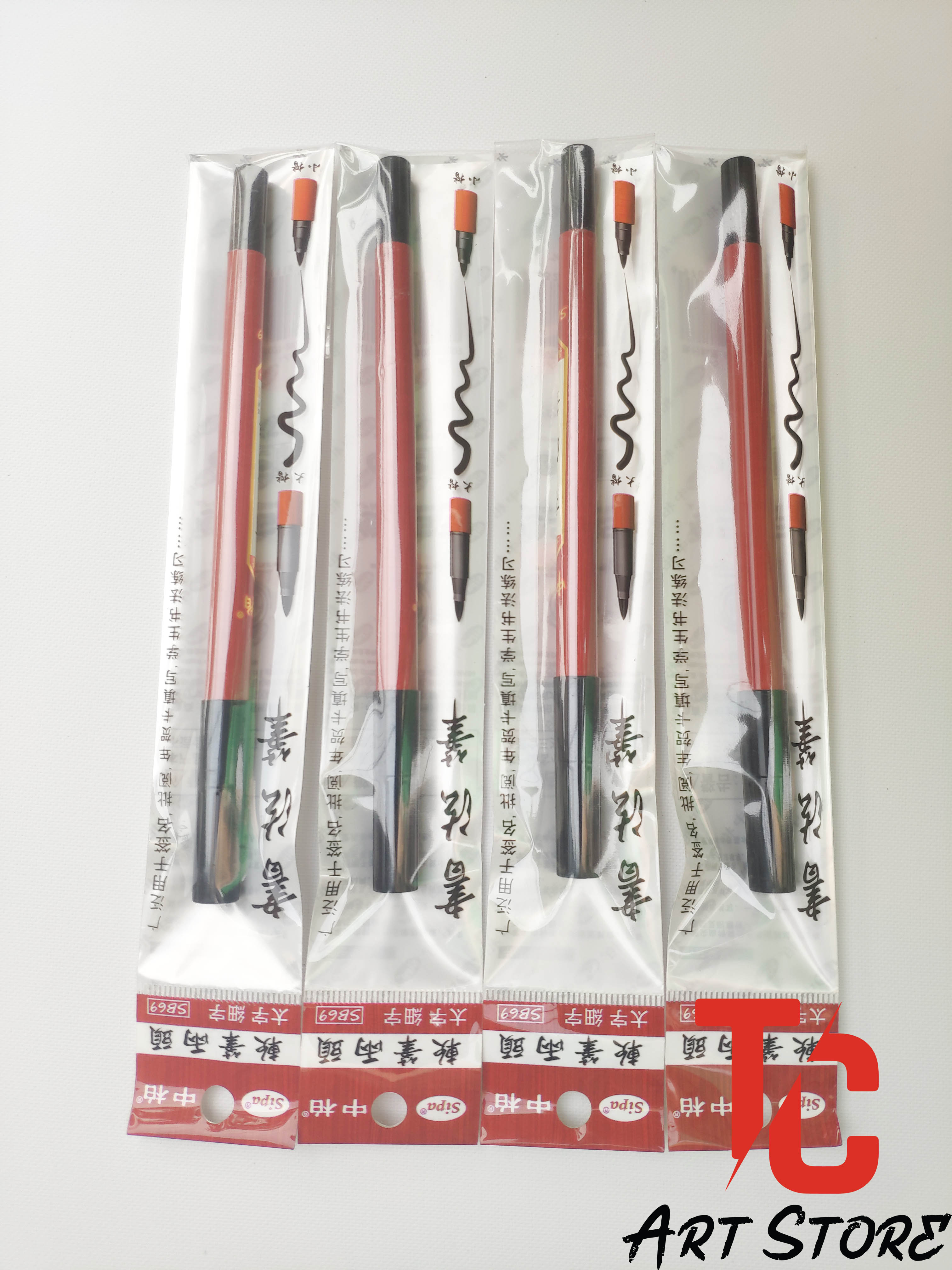 [TC Art Store] Bút thư pháp mực sẵn 2 đầu