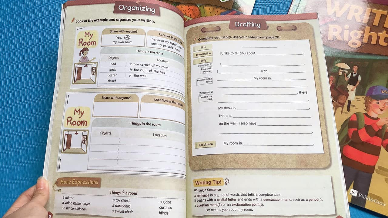 WRITE RIGHT- SÁCH CHUYÊN LUYỆN VIẾT TIẾNG ANH CHO CÁC BÉ