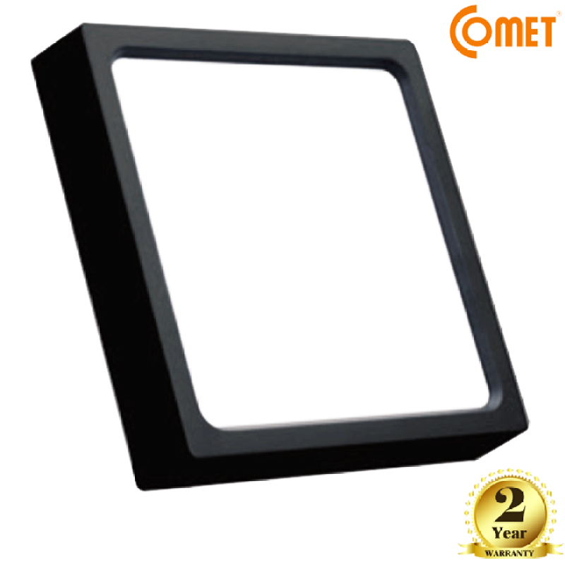 Đèn ốp trần Led vuông Comet viền đen cá tính độc đáo 12W