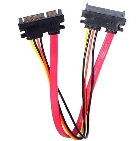 Cáp nối dài SATA, Power 50cm cho ổ cứng HDD, SSD -CAP 6