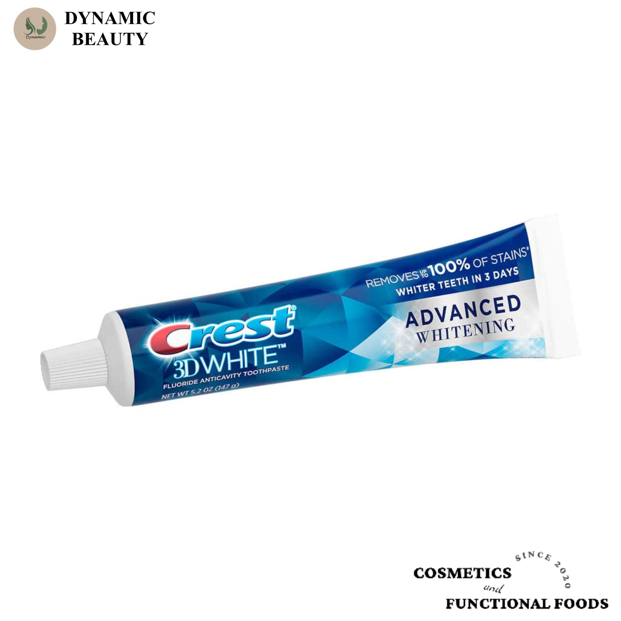 Kem đánh răng Crest 3D white advanced triple whitening 147g