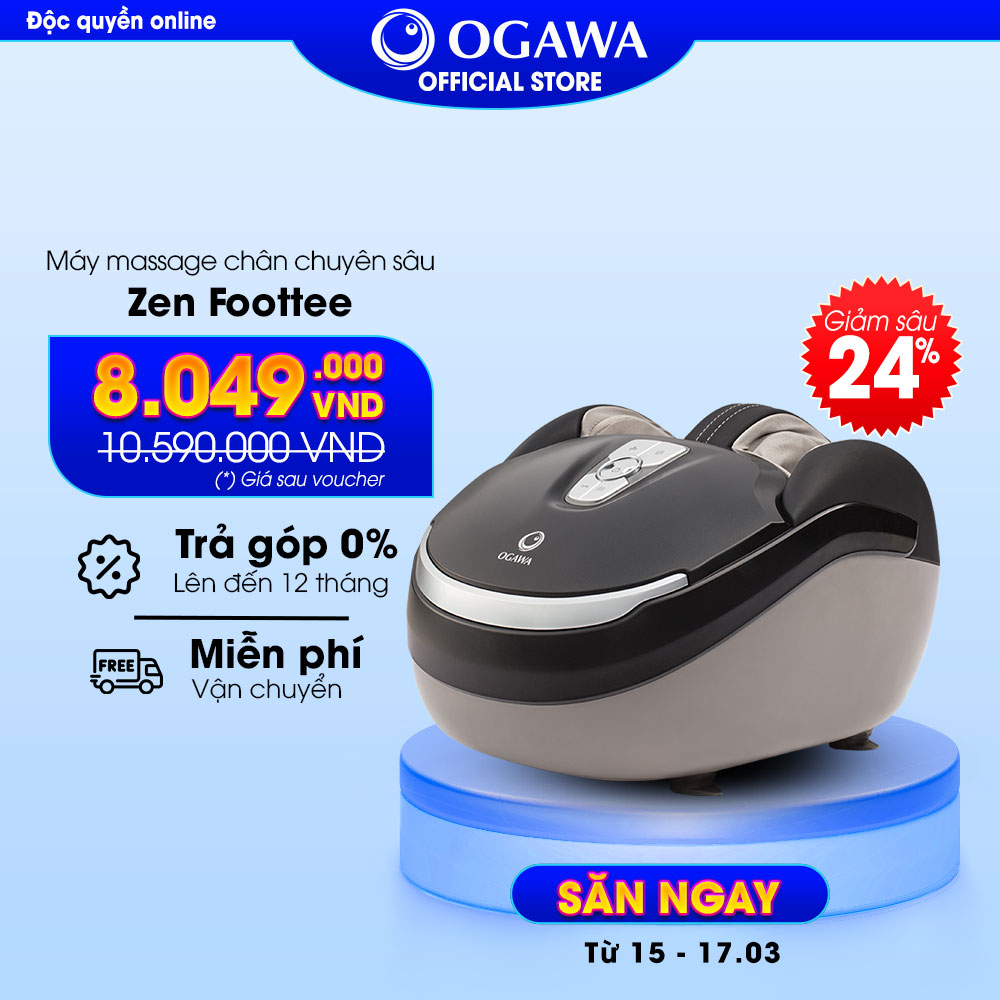 Máy massage chân OGAWA Zen Foottee