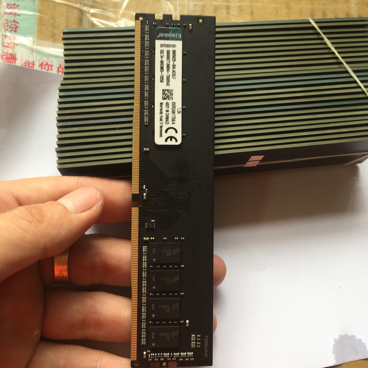 RAM Kingston 8GB DDR4 Bus 2400 MHz