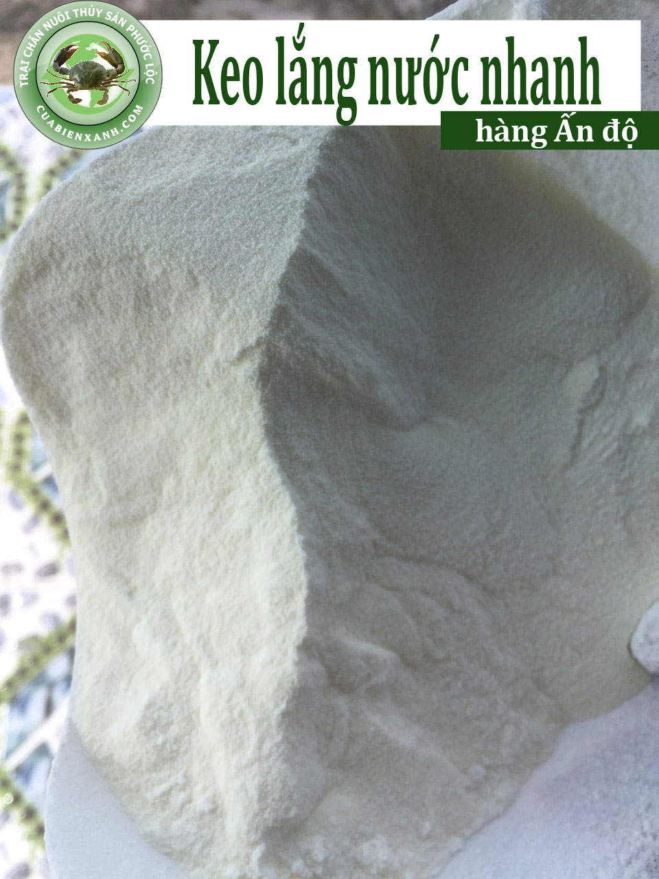 Keo Lắng nước nhanh - PAC - chất làm trong nước